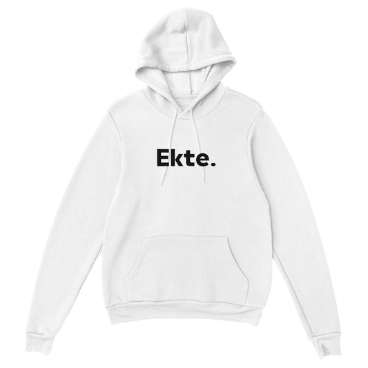 Ekte. Hettegenser
