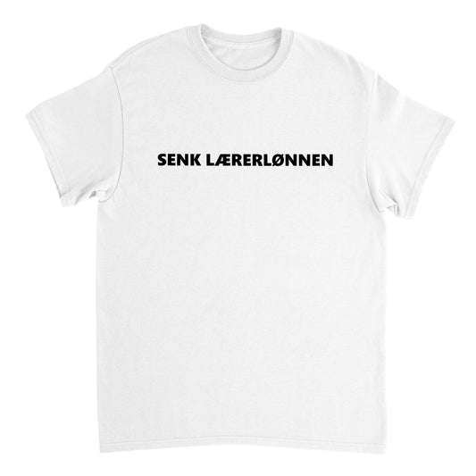 Senk lærerlønnen T-skjorte
